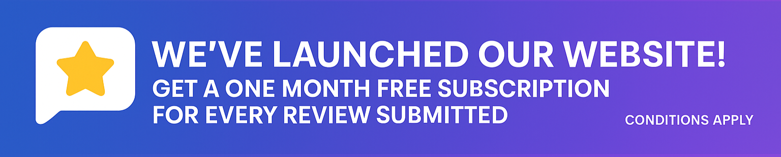 We've launched announcement